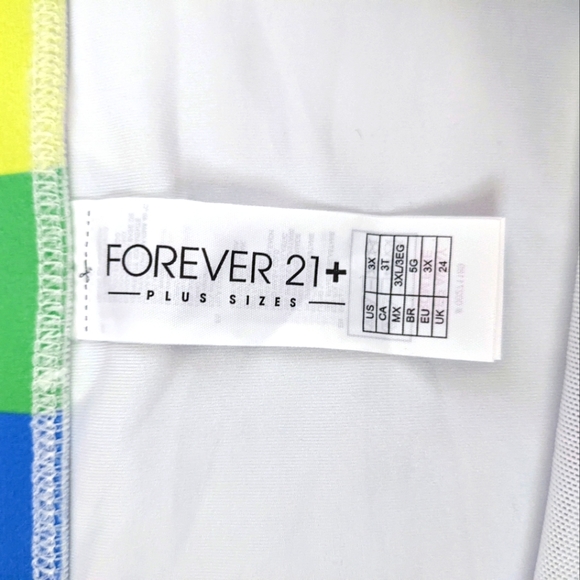 FOREVER 21 Rainbow PRIDE Bikini NWOT - Picture 6 of 9